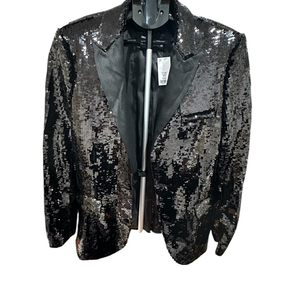 ASOSmen’s NWT Black Sequin Jacket
